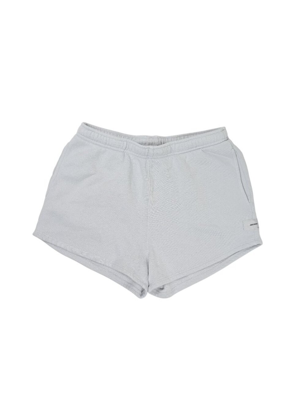 Joah Brown Classic Sweat Short in Pearl Grey French Terry